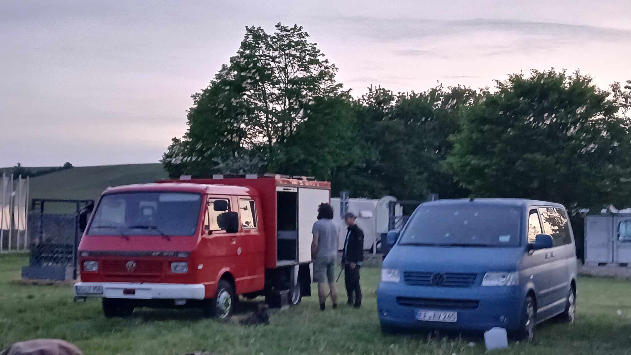 Der "letzte" Teilnehmer ist gekommen.