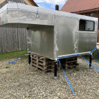 Frida VW T5 Doka mit Eigenbau Wohnkabine