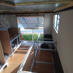 Frida VW T5 Doka mit Eigenbau Wohnkabine